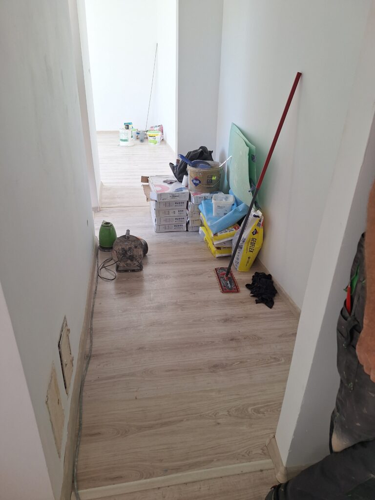 Przedpokój po remoncie Nowomiejska 27 lokal nr 5